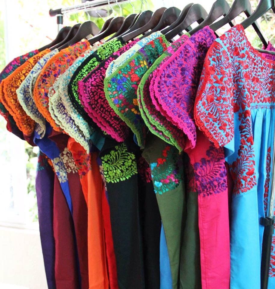 Mexican Embroidered Dress